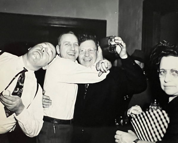 Bad Axe Theatre - Bad Axe Theatre Opening Party 1947 - Al Johnson